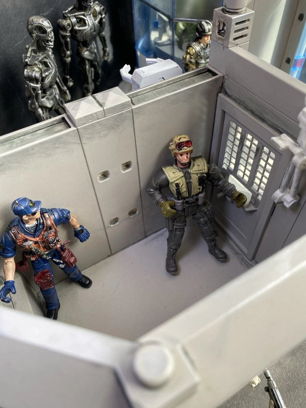 GI JOE COBRA Medical Lab Diorama 1:18 3.75 Collectible series Vintage Custom