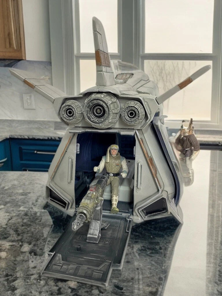 Hand Painted Andor TIE Transport Custom 1981 Sith Kenner 3.75 Collector Display