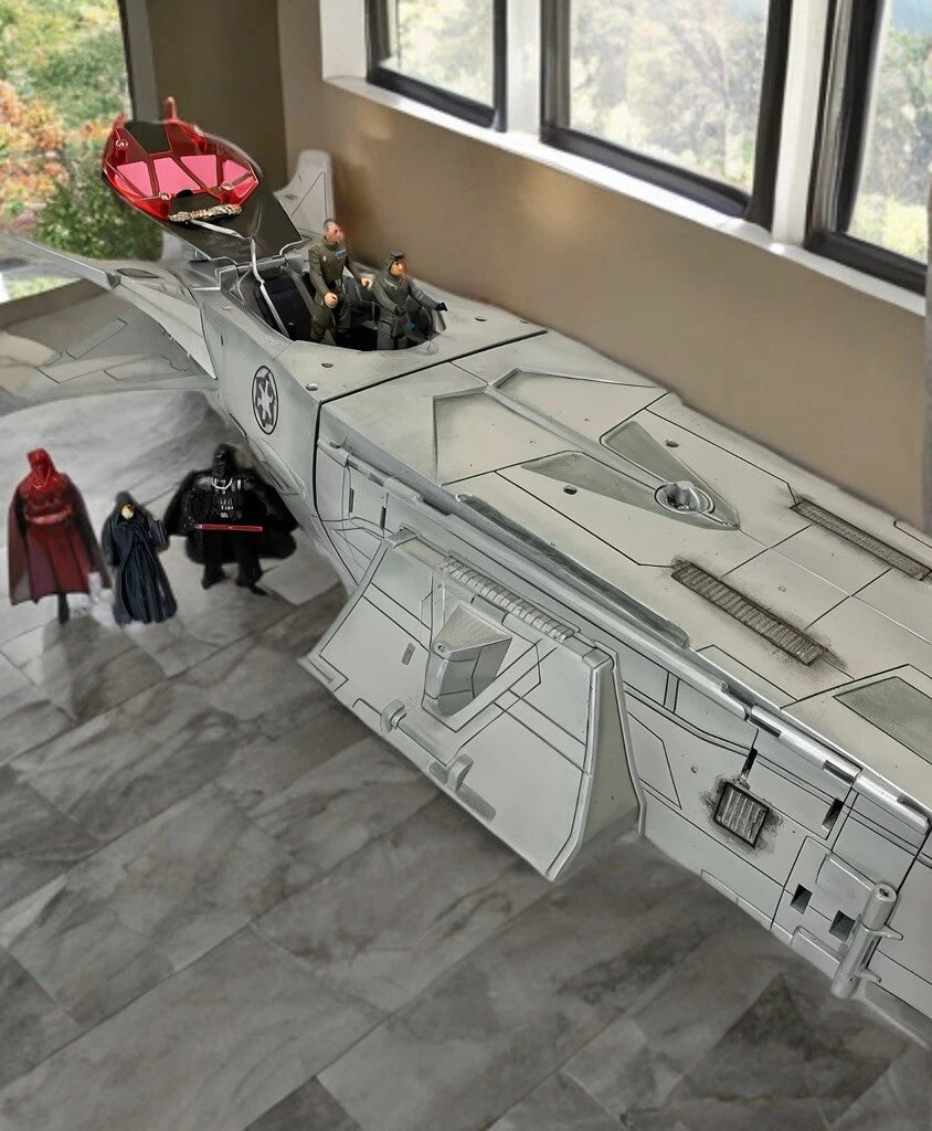 Andor Star Wars Royal Guard Emperor Palpatine Imperial Sith Shuttle Vintage