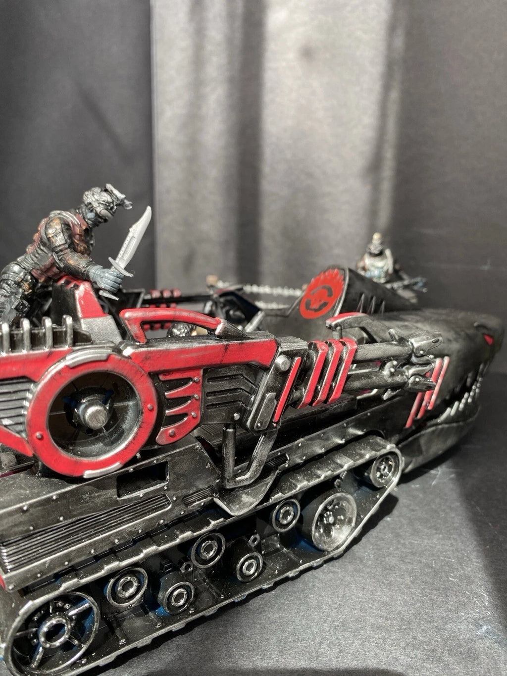 GI JOE COBRA DEVELOPMENTAL TERROR TANK 1:18 Rare Collectible Vintage Custom