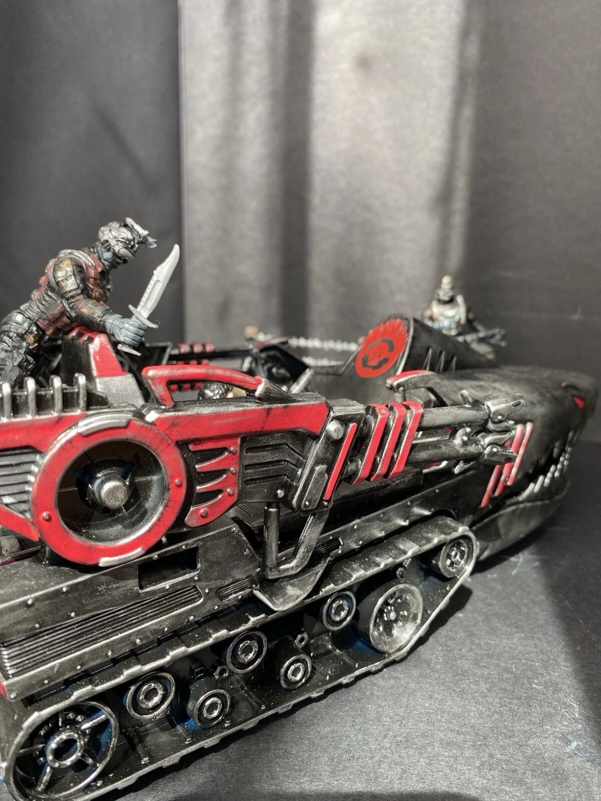 GI JOE COBRA DEVELOPMENTAL TERROR TANK 1:18 Rare Collectible Vintage Custom