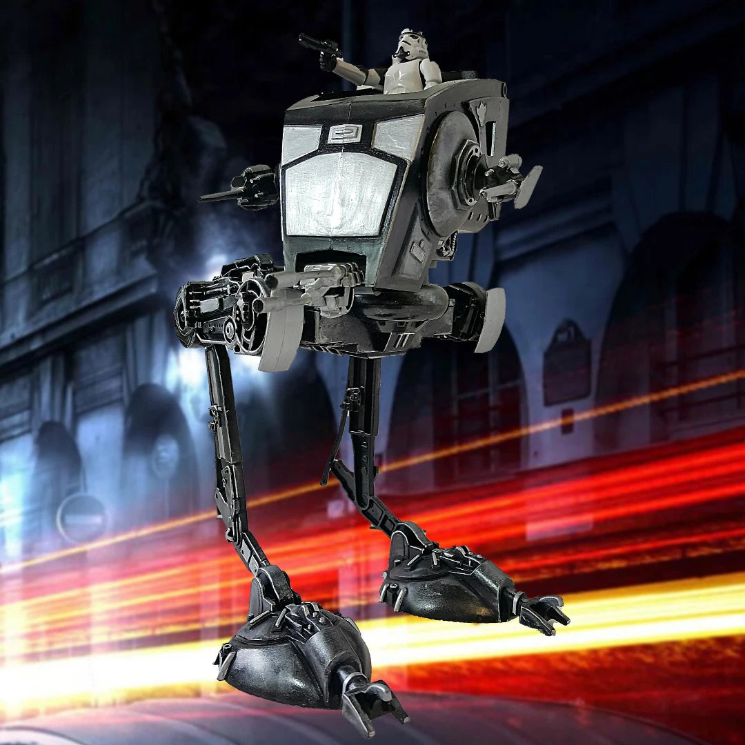 AT-ST Iron Warden Siege Scout Walker | Custom Star Wars Mandalorian Gun Platform