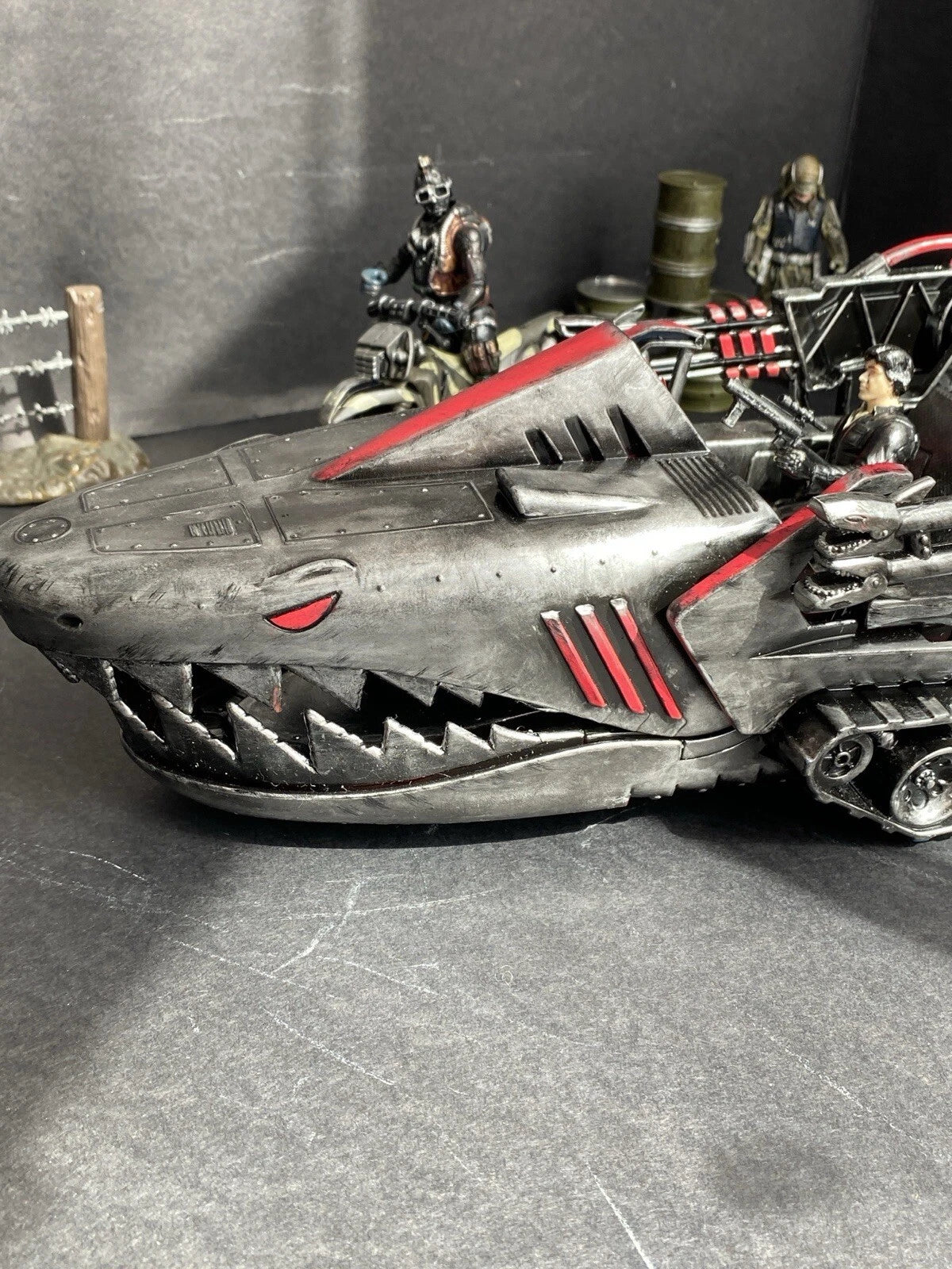 GI JOE COBRA DEVELOPMENTAL TERROR TANK 1:18 Rare Collectible Vintage Custom