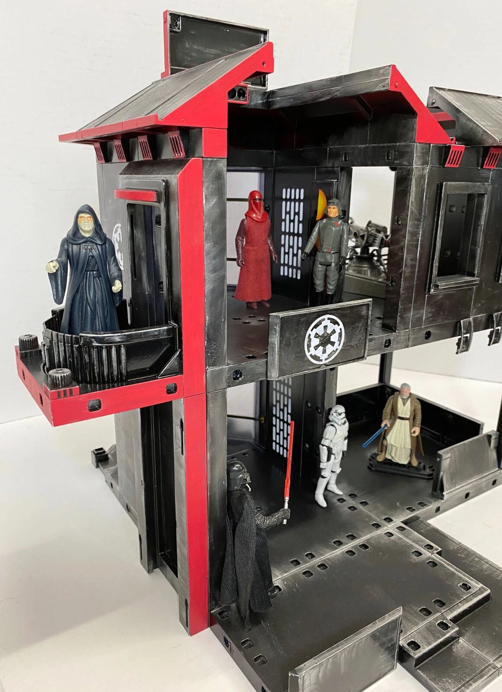 Star Wars Royal Guard Emperor Palpatine Headquarters Vintage Kenner Custom - view 10