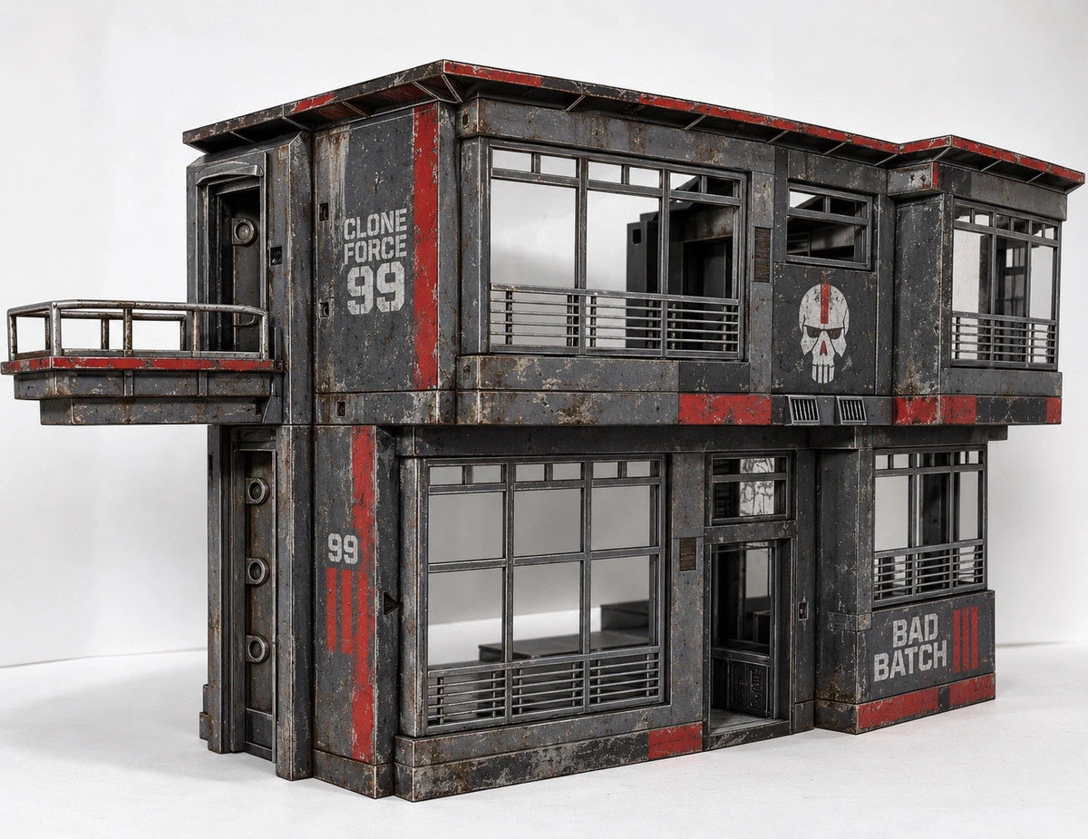 Star Wars Bad Batch Clone Force 99 Custom Repaint Diorama Commission Hunter