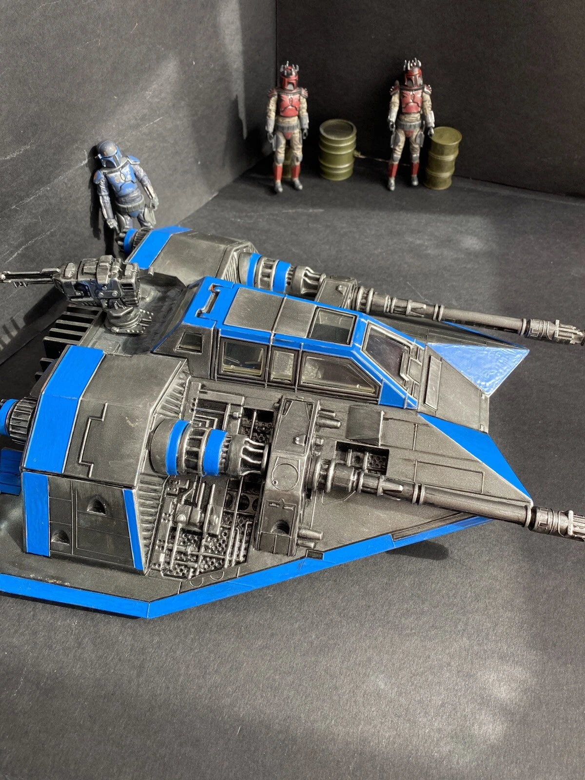 Kestral-9 Patrol Gunship | Mandalorian Outer Rim Snowspeeder Custom Star Wars