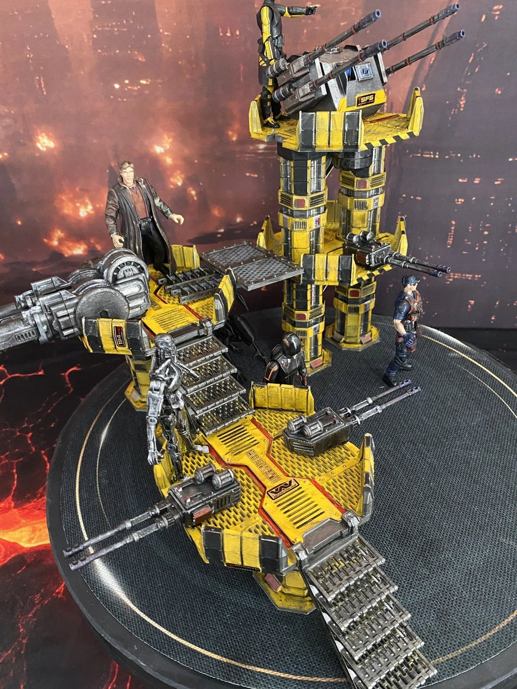 Siegebreaker Bastion | Custom Star Wars Defence Tower Empire Vintage Diorama