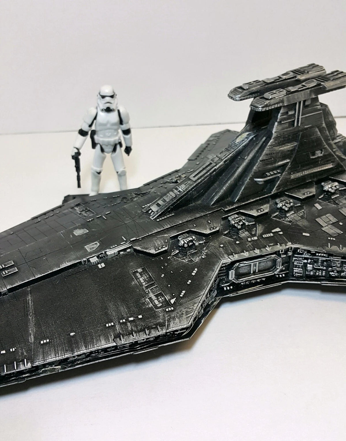 Rare Star Wars Star Destroyer New Hope Empire Vintage Kenner Collectible Custom - view 4