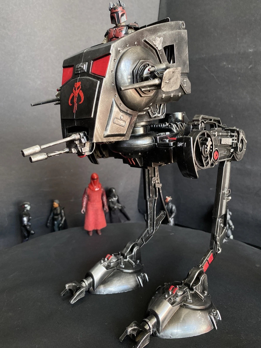 Sith Walker “MYTHOS-STRIDER” Custom AT-ST Mustafar Exegol Black Series Kenner