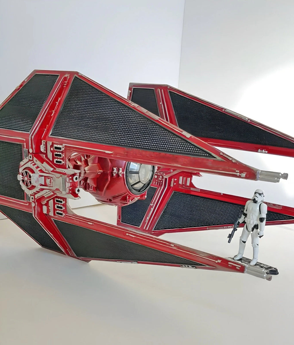 Star Wars TIE Interceptor Imperial Fighter Vintage Collection TVC Kenner Custom