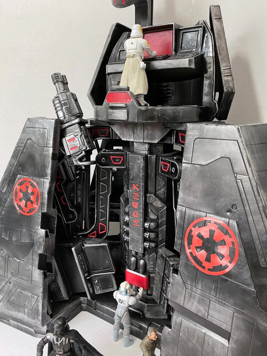 Star Wars Imperial Outpost 3.75 1:18 Playset Diorama Sith Vintage Kenner Custom - view 24