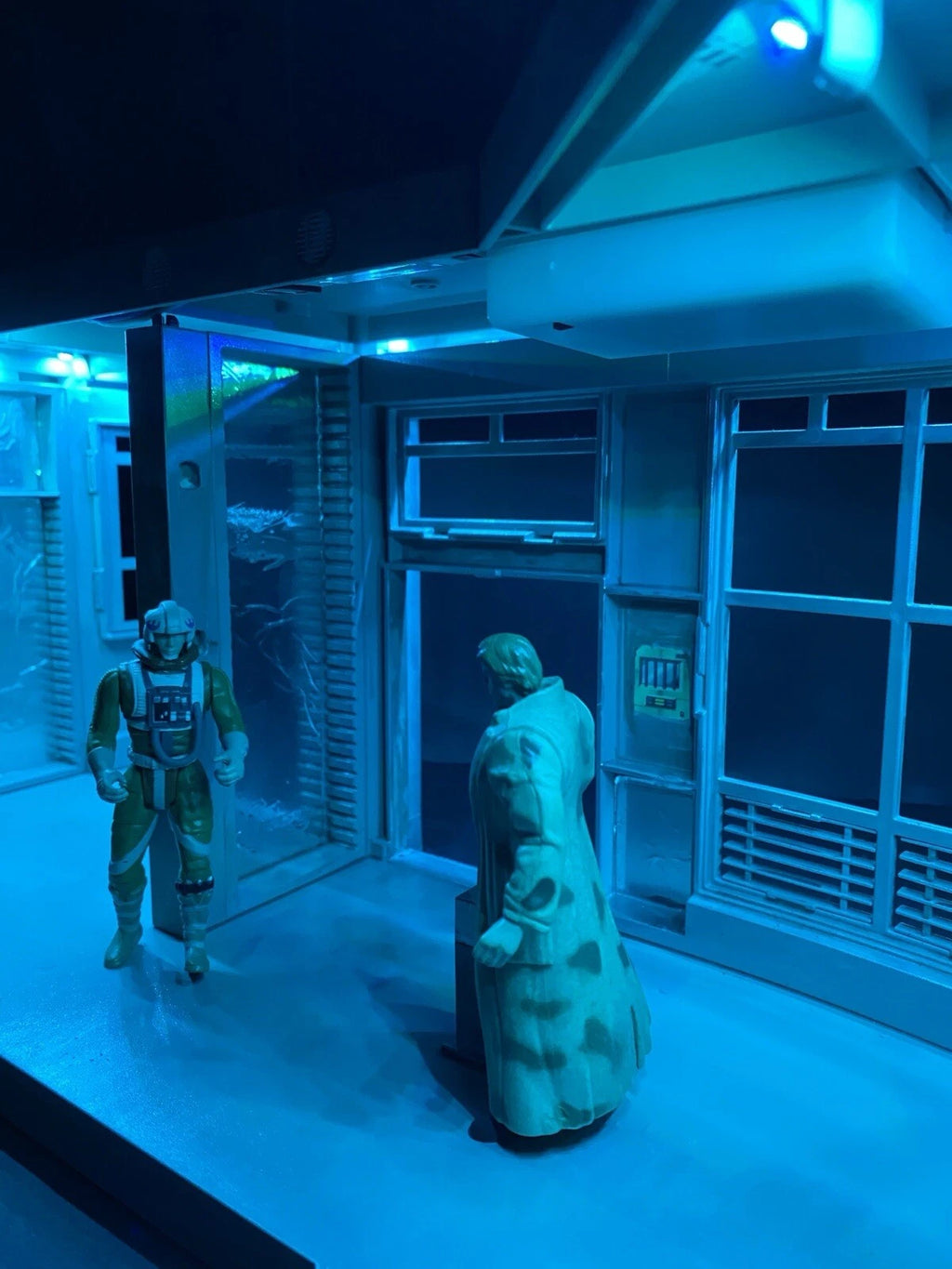 Yavin 4 Command Centre – Vintage Kenner Rebel Mandalorian Star Wars Diorama