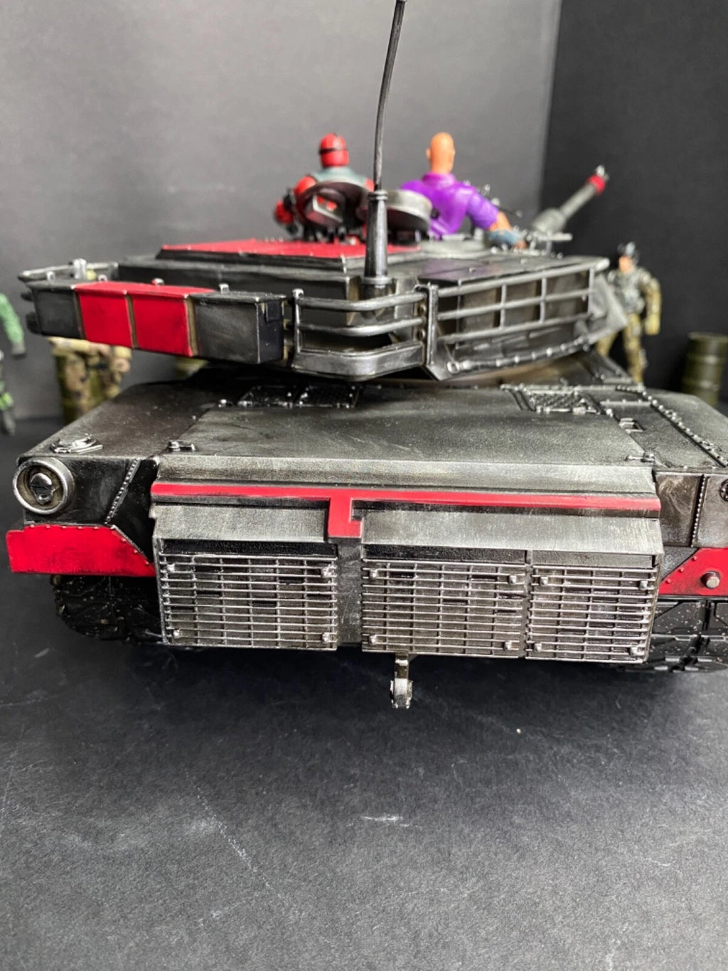 GI JOE COBRA DEVELOPMENTAL TERROR TANK 1:18 Collectible Vintage Custom
