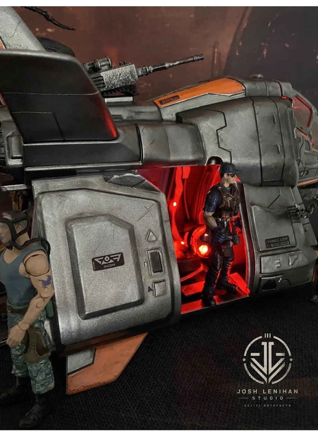 Custom Aliens Weyland Yutani Vehicle Romulus Neca Prometheus Alien Earth - view 16