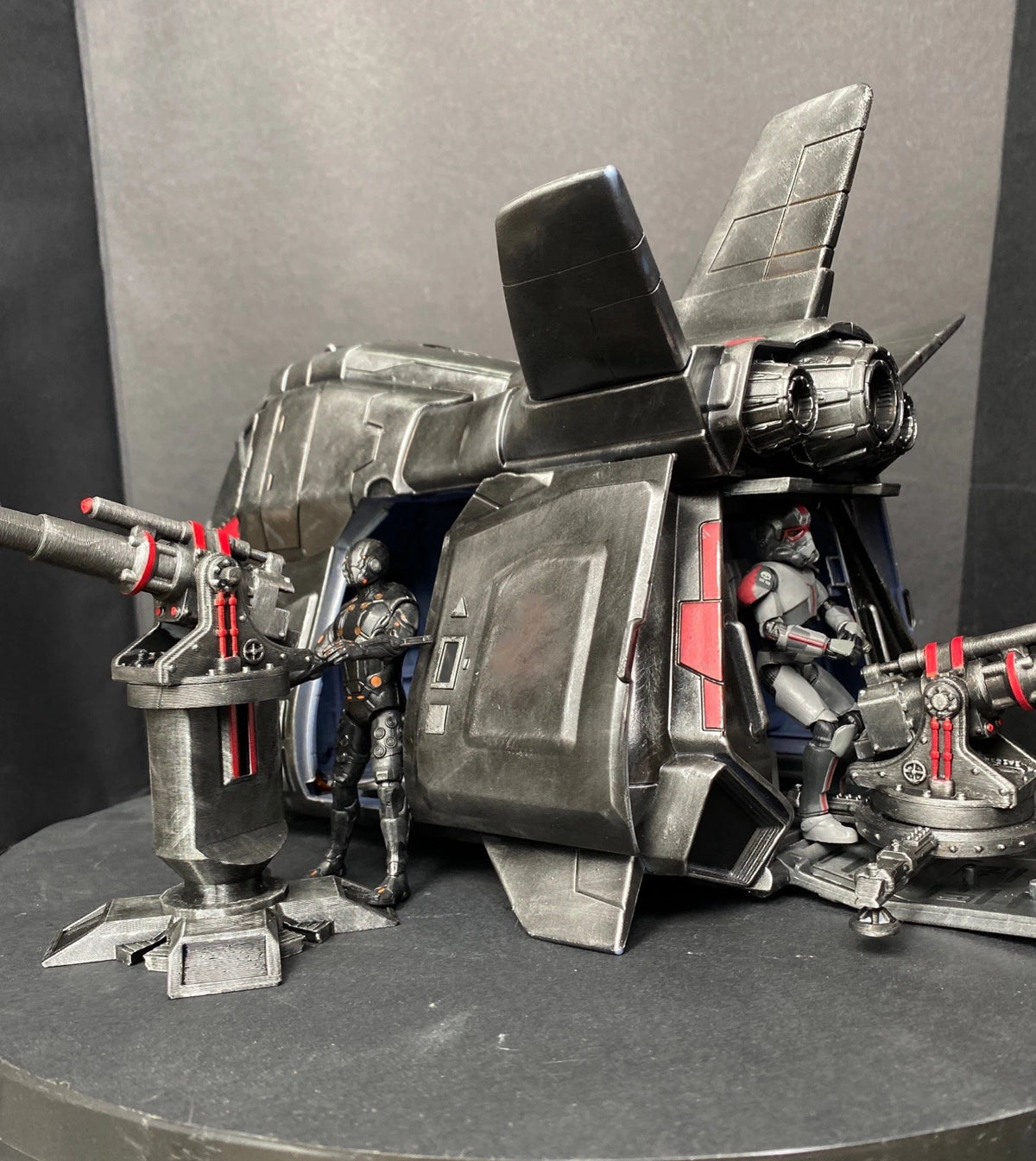 Terminator Future War Skynet Hunter Killer Gunship T-800 Resistance Custom