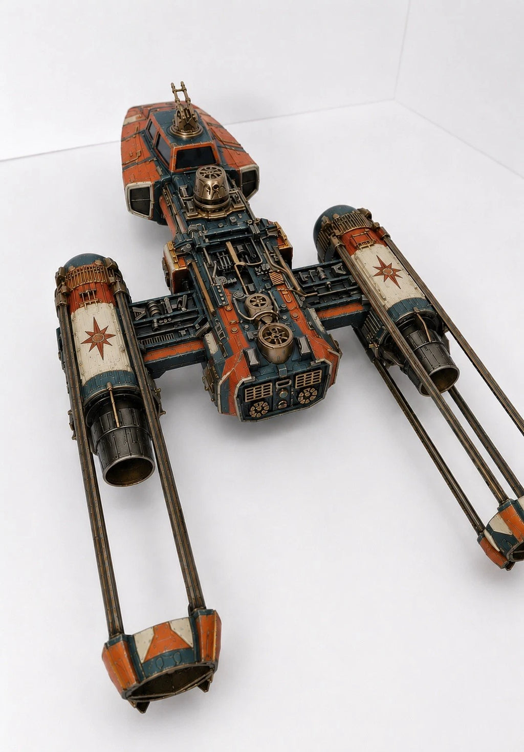 Mandalorian Y-Wing Commission Star Wars Andor Vintage Sith Kenner Custom