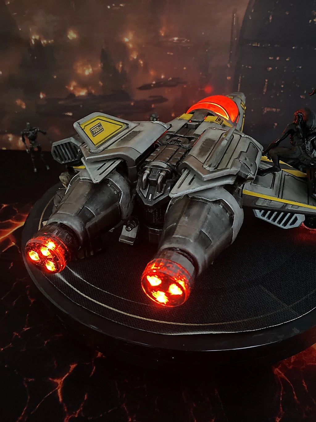 Weyland Yutani Aliens Gunship Colonial Marines Interceptor Romulus Earth Custom