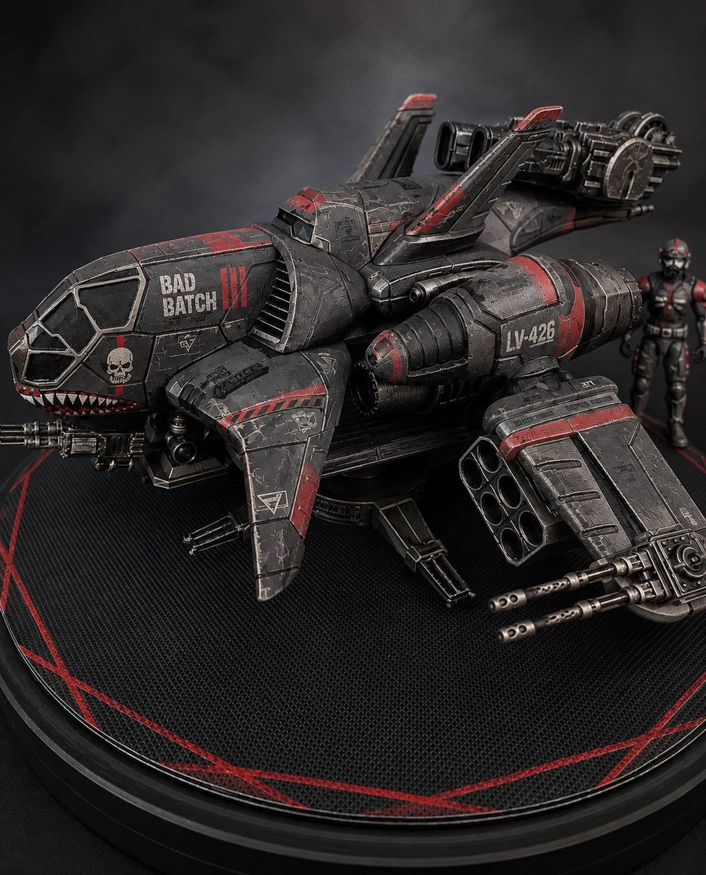 Star Wars Bad Batch Clone Force 99 Custom Repaint Diorama Commission Hunter