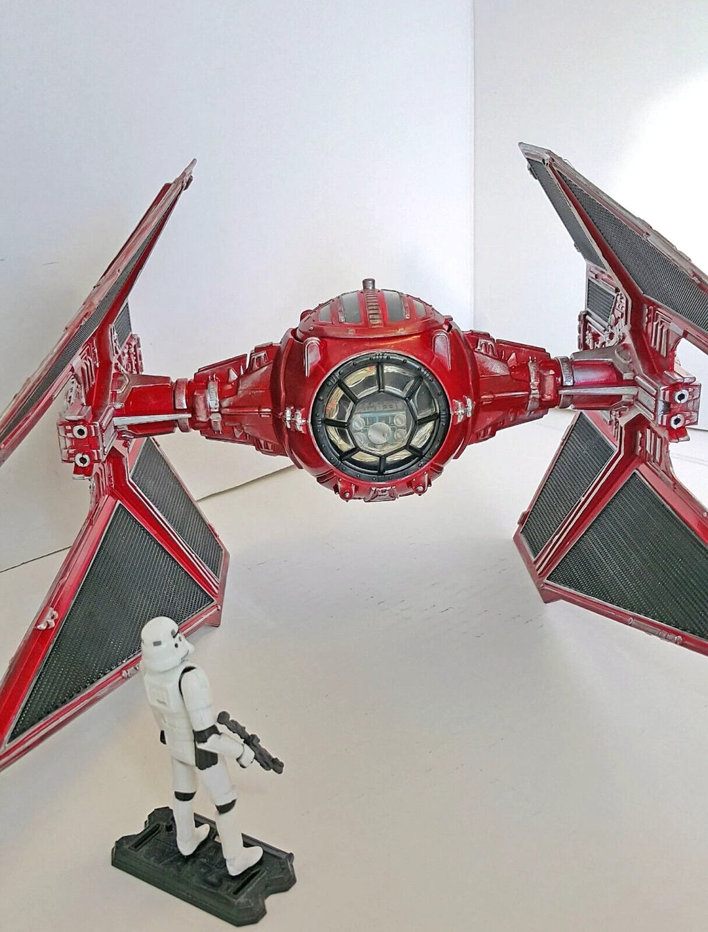 Star Wars TIE Interceptor Imperial Fighter Vintage Collection TVC Kenner Custom
