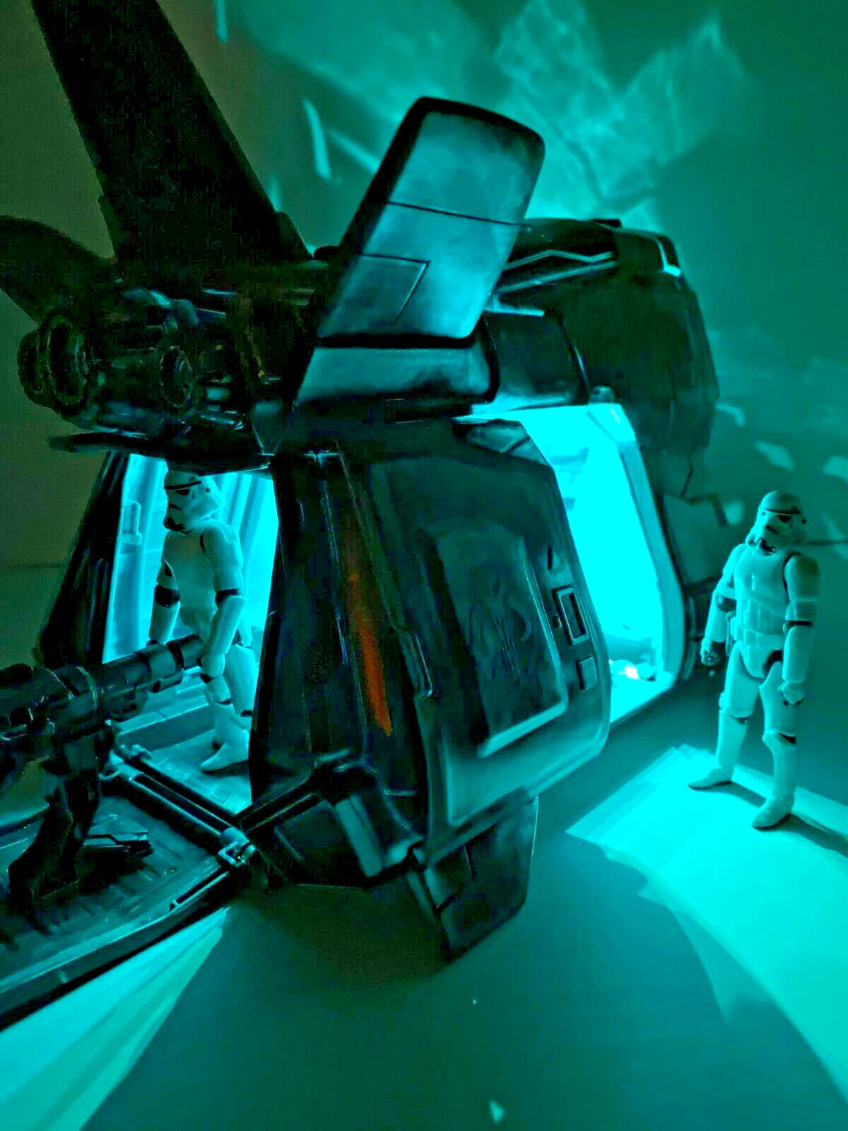 Star Wars Mandalorian QuickStryke Assault Ship Rogue One Vintage Custom - view 4