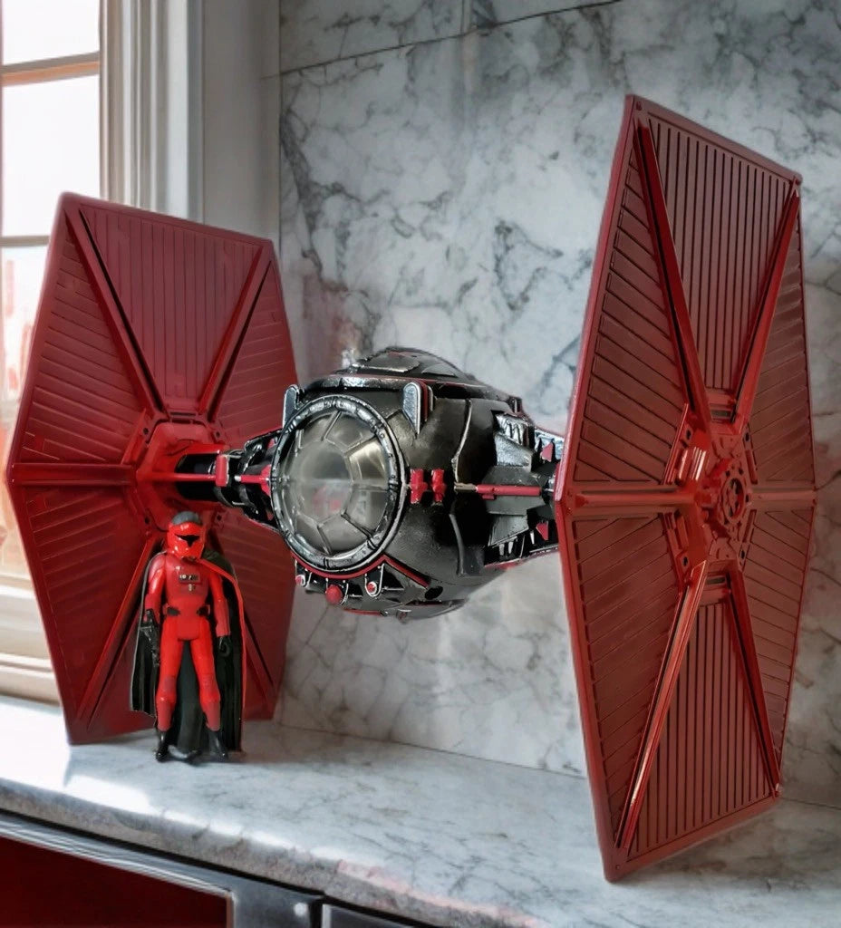 Star Wars TIE Fighter Interceptor Sith Andor Shuttle vintage kenner collectible