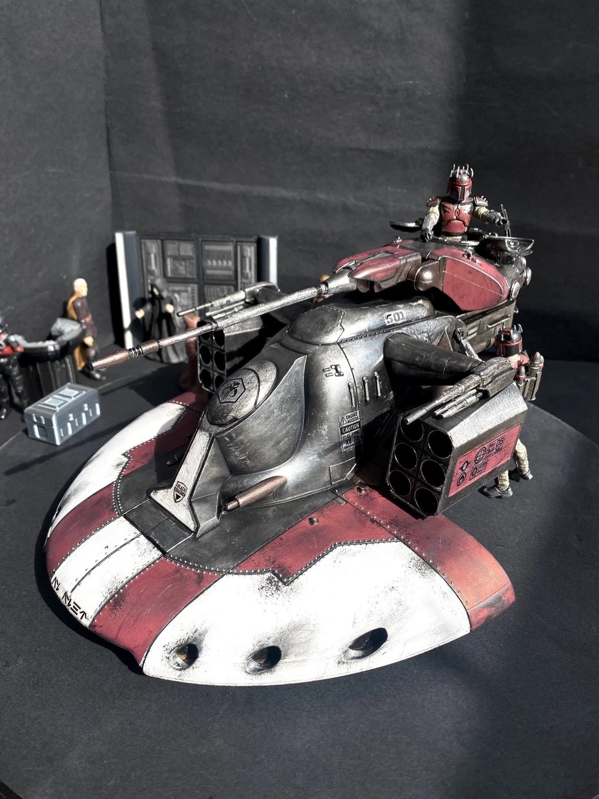 Star Wars AAT Armored Assault Tank Custom Mandalorian The Clone Wars Collectible