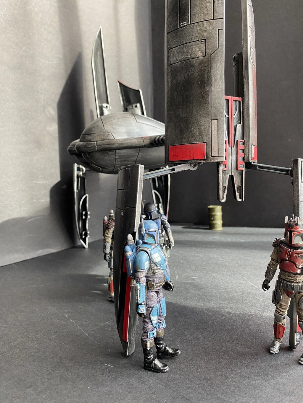 Star Wars Mandalorian Death Watch Droid Fighter Clone Wars Darth Maul Custom
