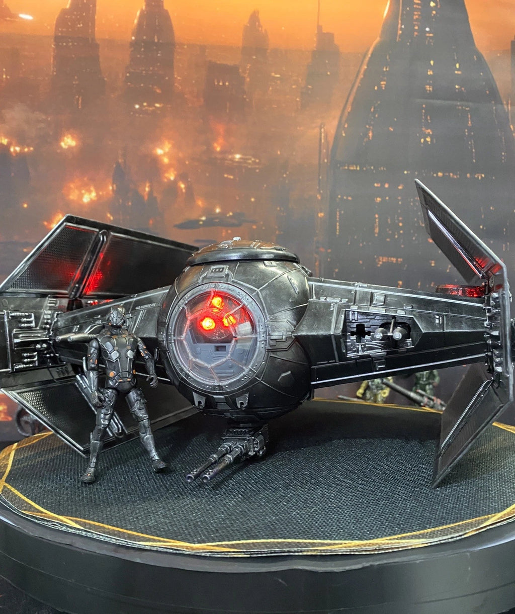Star Wars TIE Fighter Vintage Collection Imperial Empire Sith Custom Starfighter