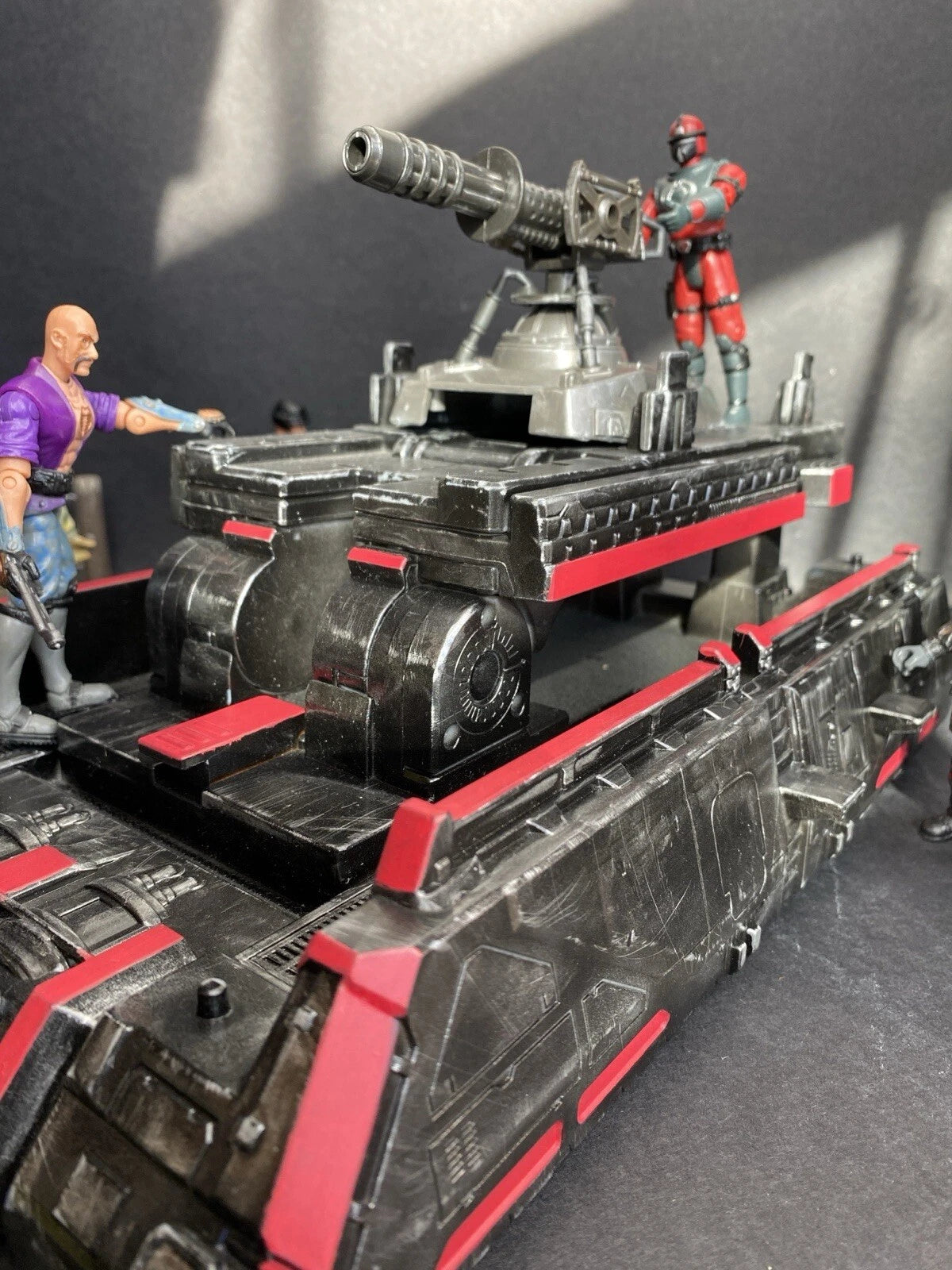 GI JOE COBRA Hover Tank Diorama 1:18 3.75 Inch Rare Collectible Vintage Custom