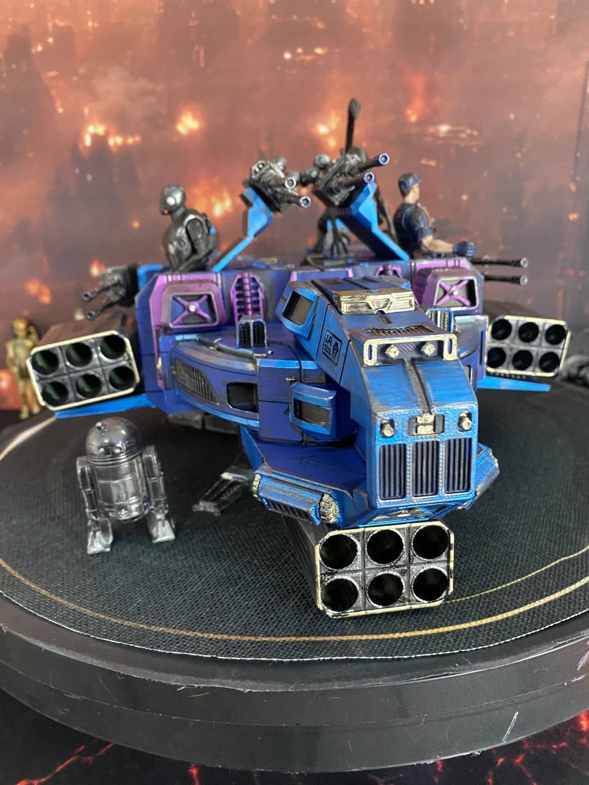 Aliens Weyland Yutani Siege Lander | Custom Colonial Marine Gunship Romulus APC
