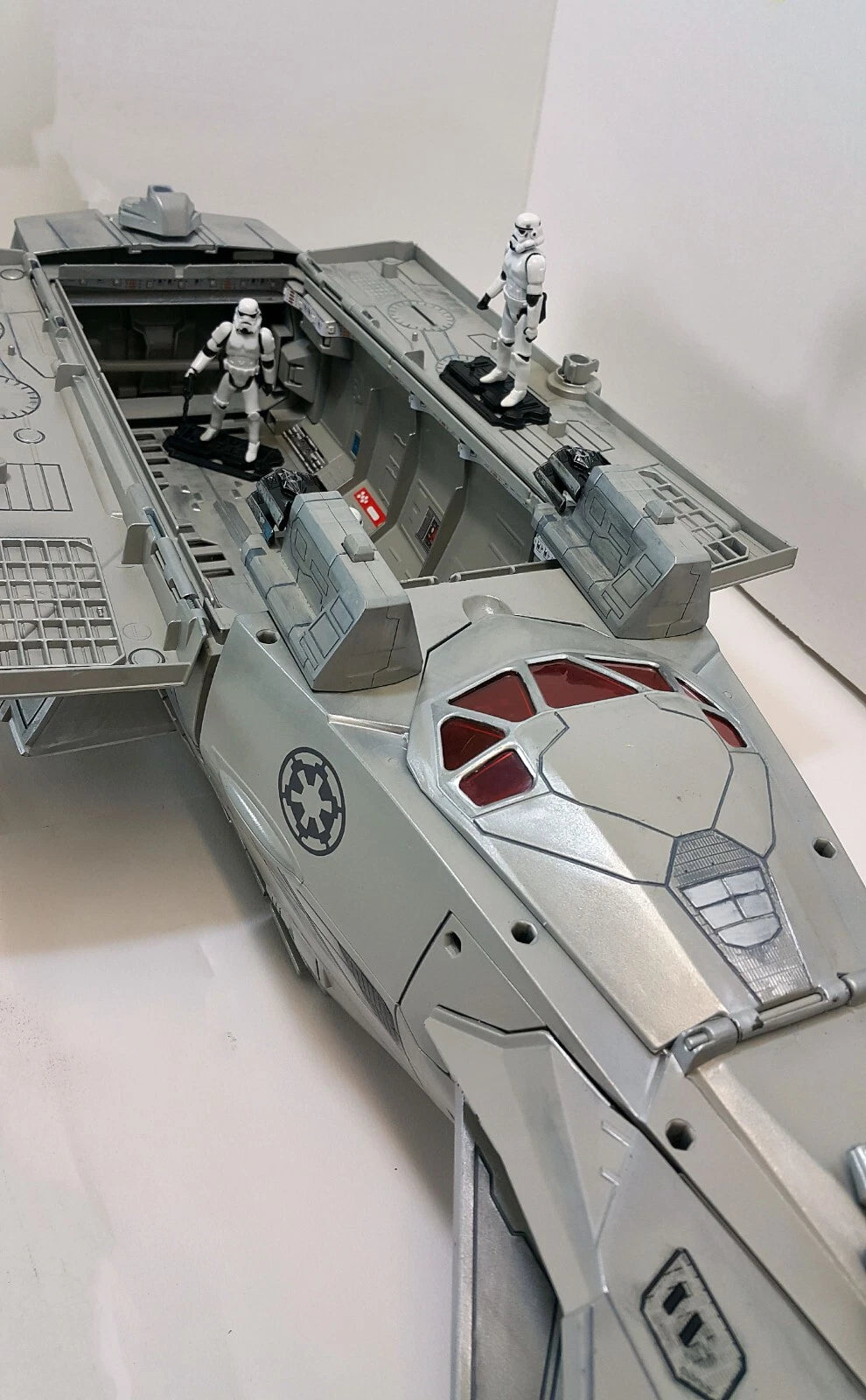 Imperial Recon Shuttle Ghostclaw Custom Andor Transport vintage Kenner Star Wars - view 12