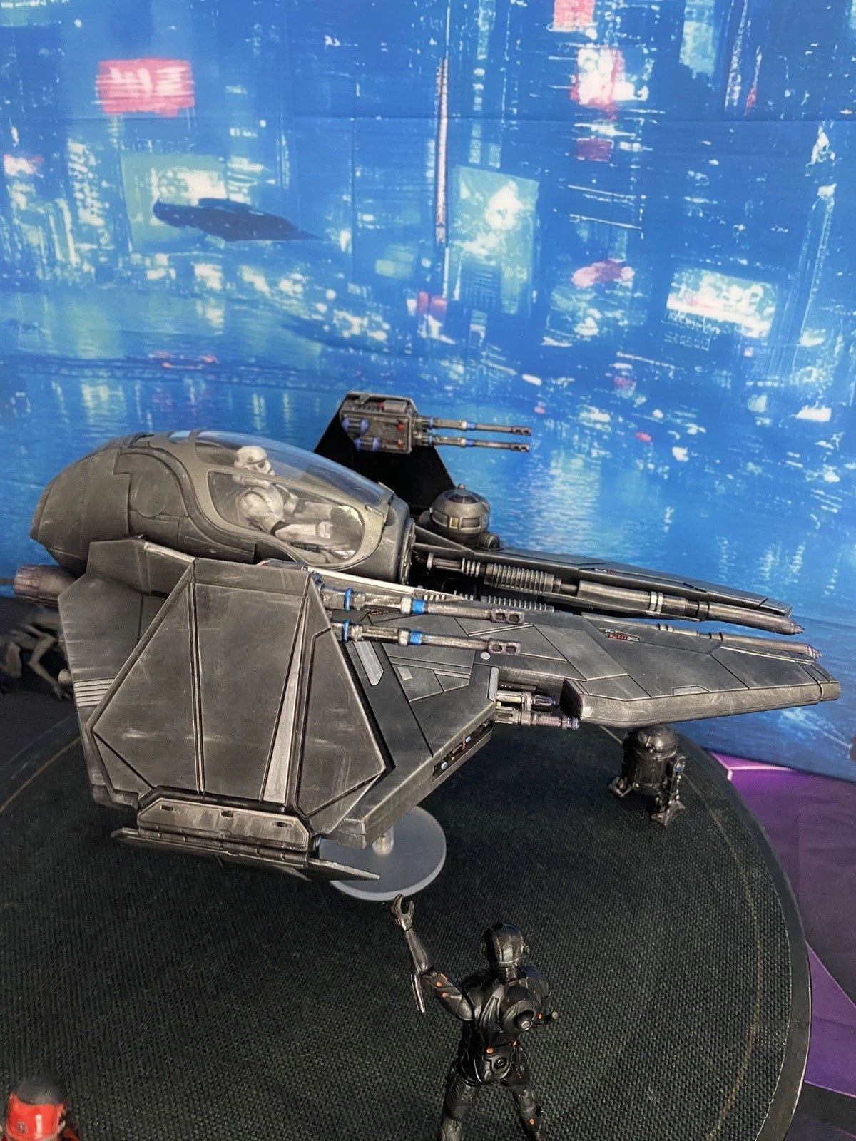 Imperial Starfighter Andor Mandalorian Sith Empire collectible Star Wars Custom