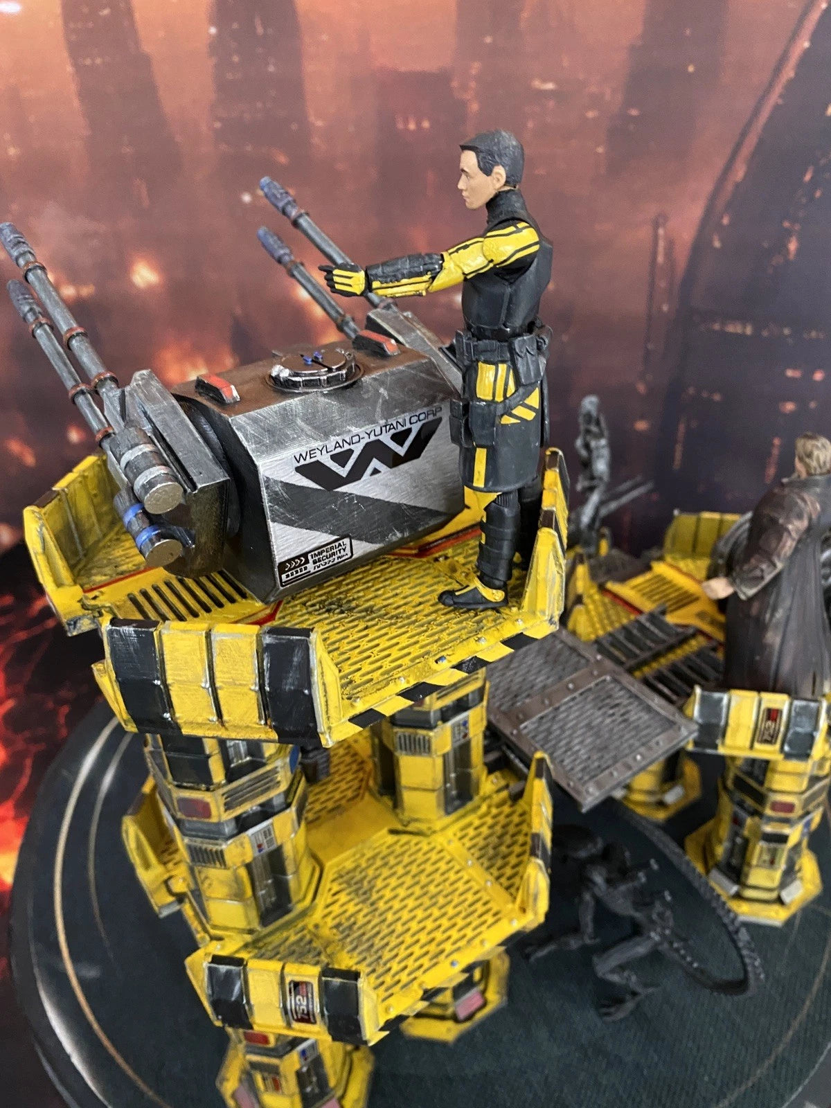 Aliens Hadley’s Gate Weyland-Yutani Perimeter Defence Bastion Romulus Diorama