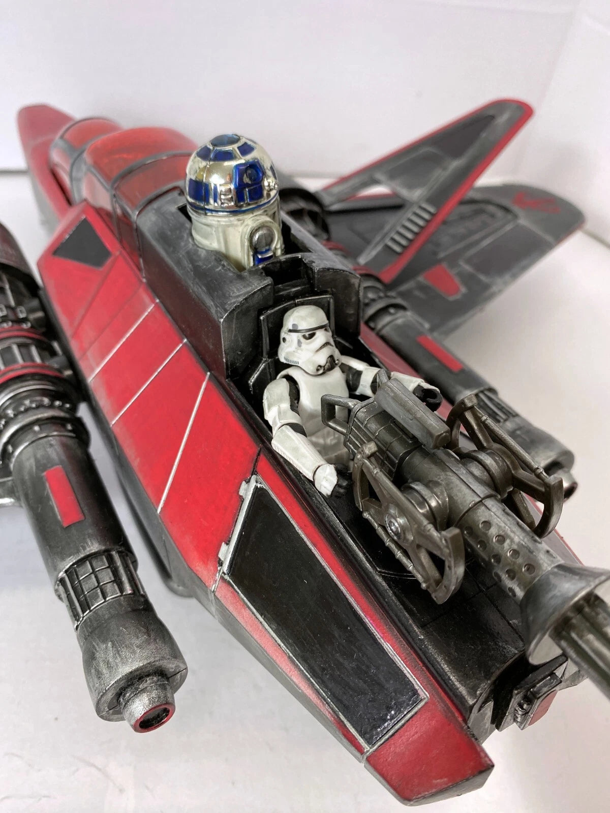Star Wars Mandalorian Death watch Gunship Empire Vintage Kenner Black series - view 12