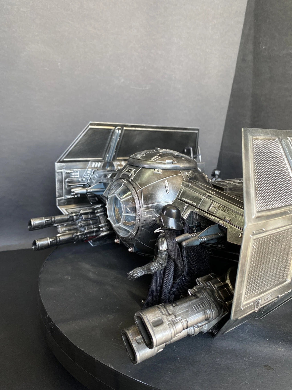 TIE Fighter – Star Wars custom hand-painted vintage Kenner sith jedi collectible