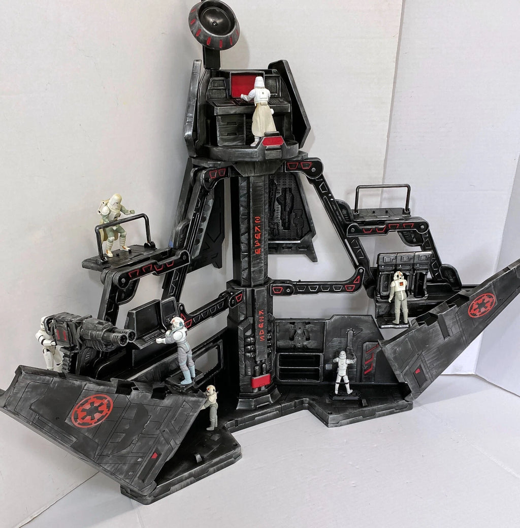 Star Wars Imperial Outpost 3.75 1:18 Playset Diorama Sith Vintage Kenner Custom - view 3