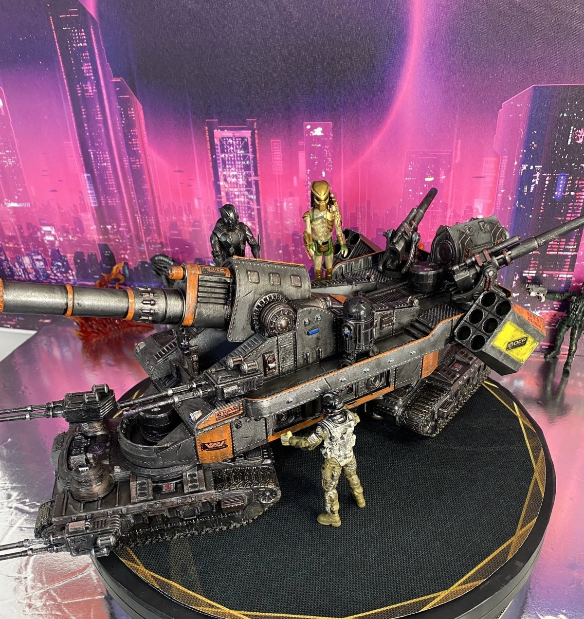 GI JOE ARCLIGHT “SIEGE MULE” Heavy Artillery kenner vintage Cobra collectible