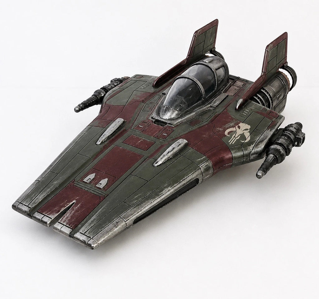 Mandalorian A-Wing Commission Star Wars Andor Vintage Sith Kenner Custom