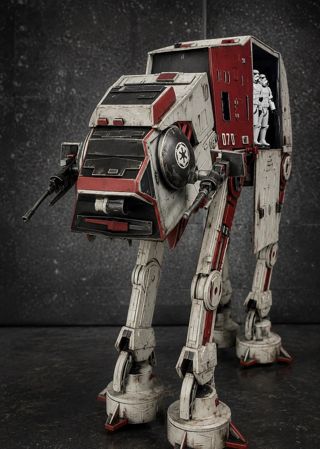 STAR WARS AT-AT WALKER CUSTOM COMMISSION HOTH EMPIRE STRIKES BACK VINTAGE KENNER
