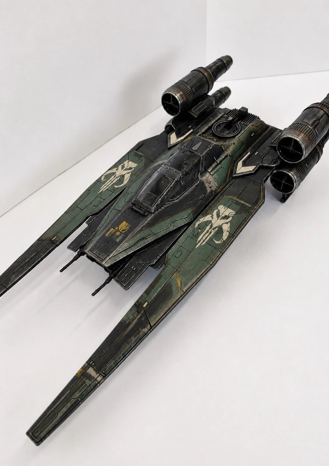 Mandalorian Star Wars U Wing Clan Gorgu Custom Vintage Kenner Commission