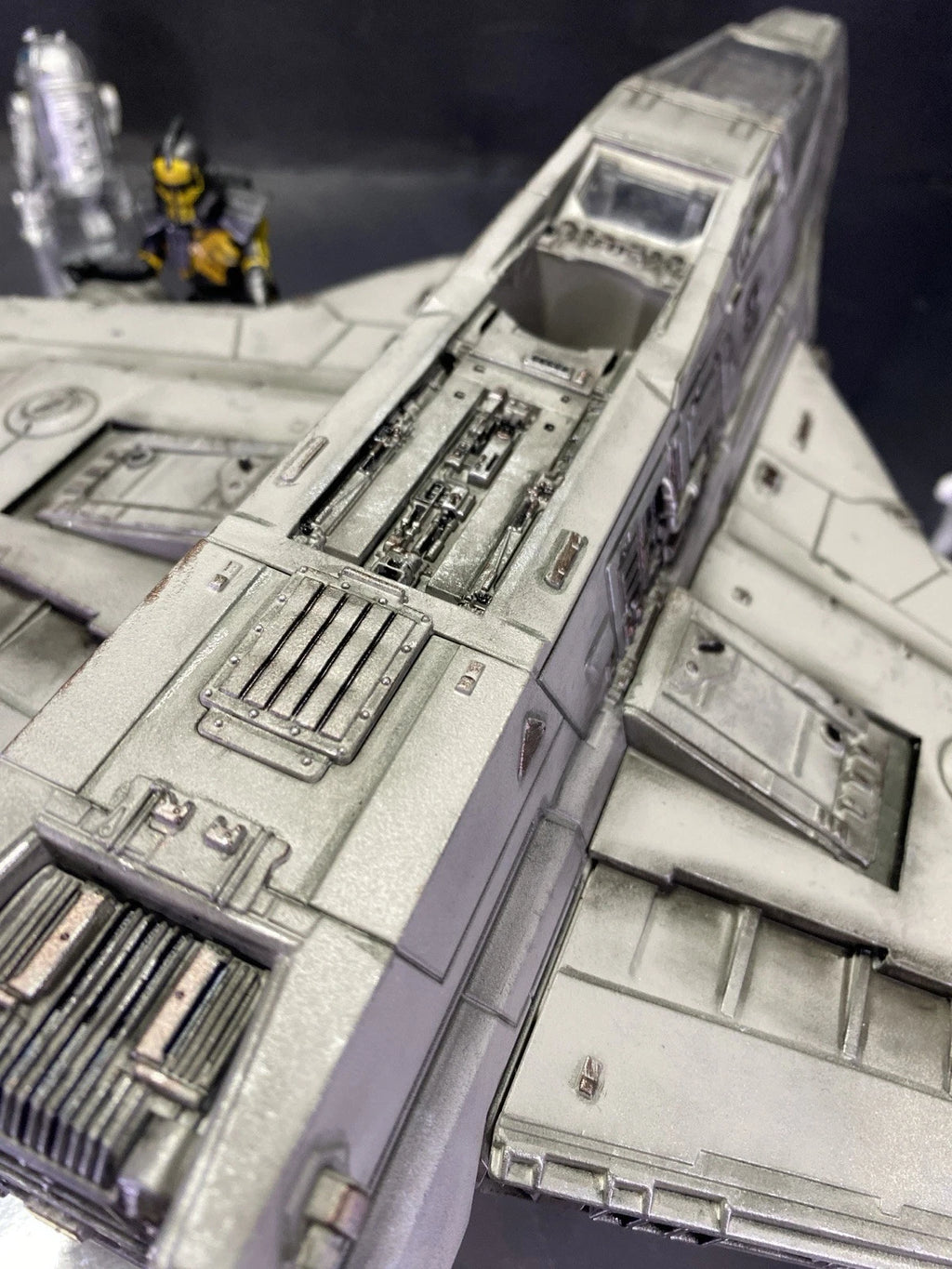 T-52 E-Wing Ghost Hound Imperial Interceptor Star Wars Andor Kenner Collectible