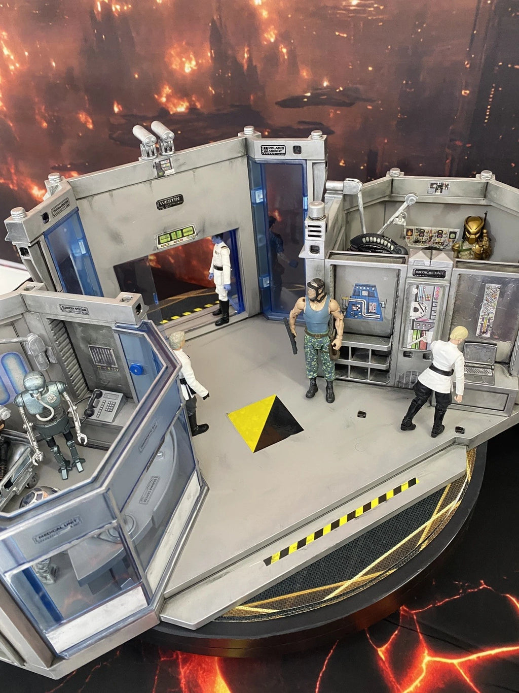 Stranger Things WARD-6 “HAWTHORNE ANNEX” | Blacksite Medical Containment Diorama