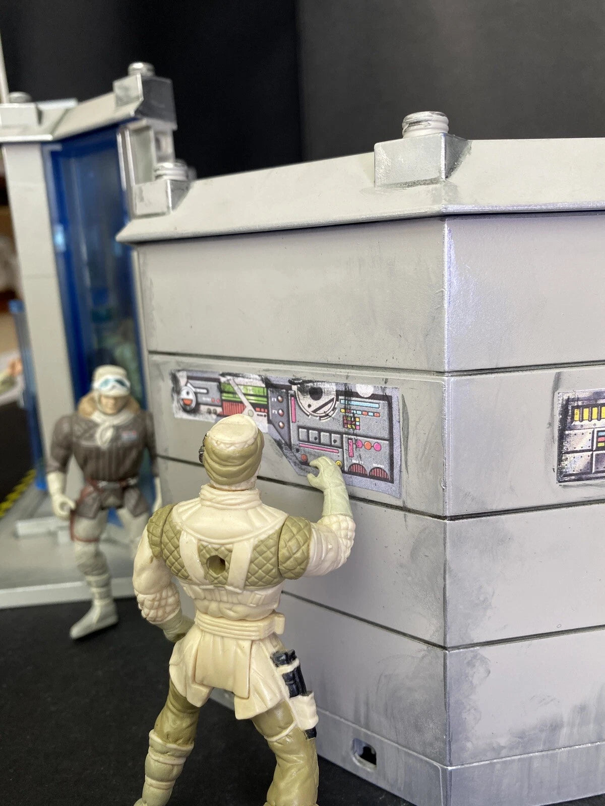 Star Wars Hoth Rebel Base Diorama Empire Strikes Back Medical Bay Kenner Custom