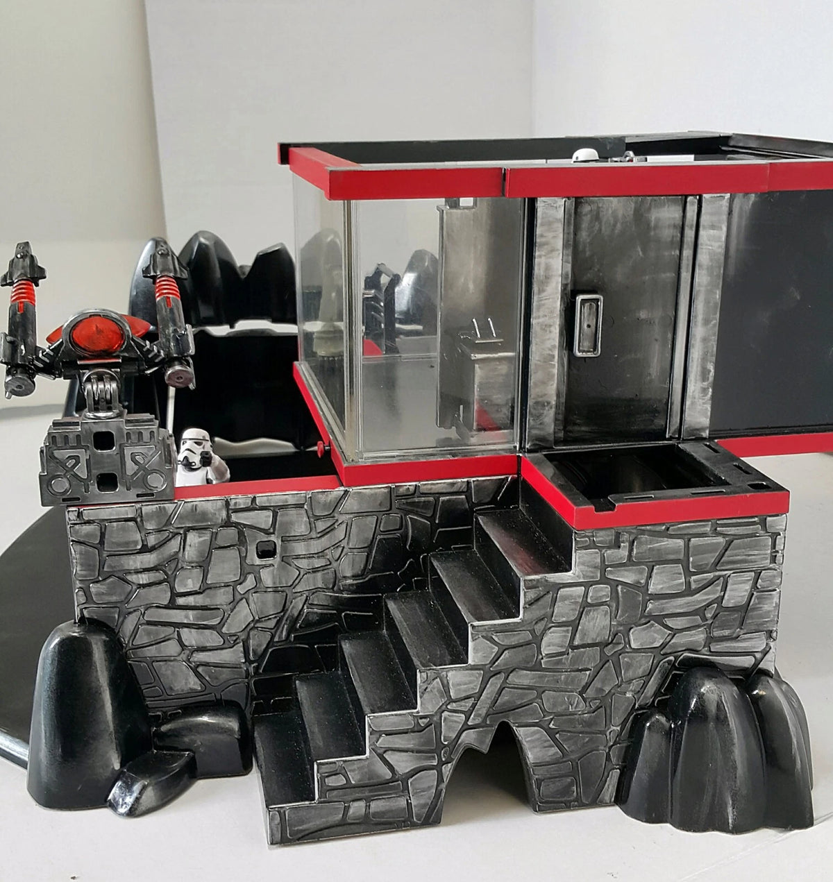 Star Wars Vintage Endor Outpost Platform Building Playset Diorama 1:18 3.75 - view 2