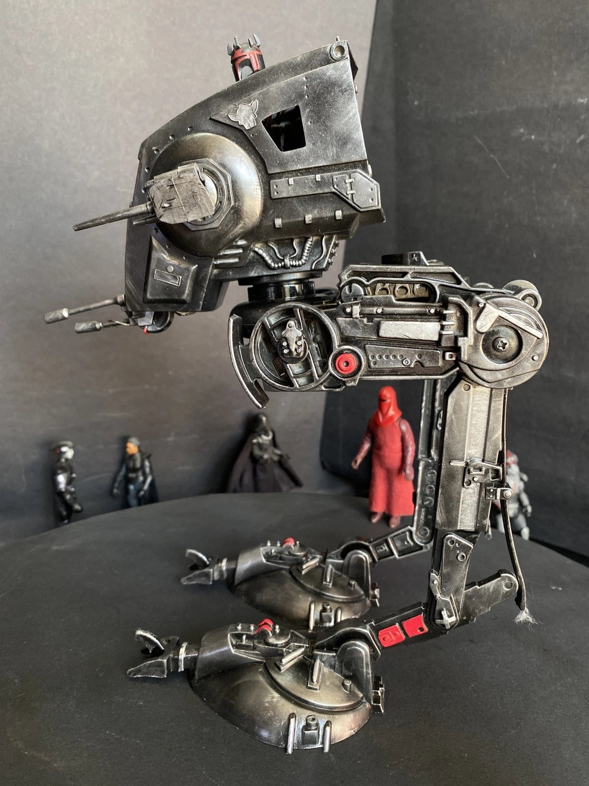 Sith Walker “MYTHOS-STRIDER” Custom AT-ST Mustafar Exegol Black Series Kenner