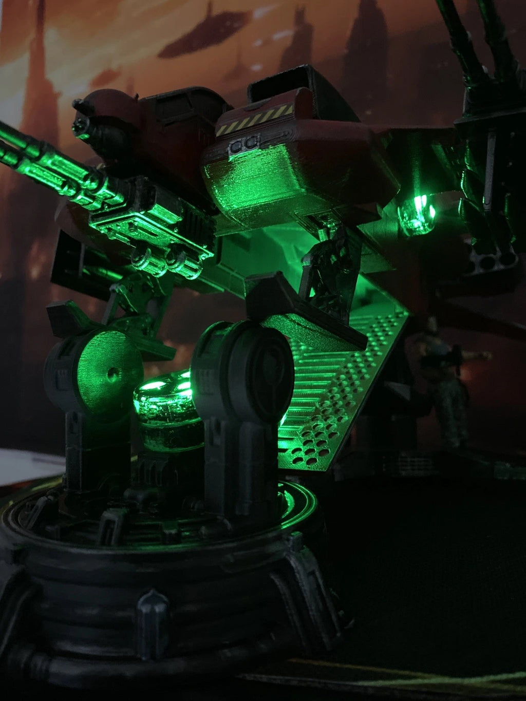 Romulus ALIENS Red Siren MR-13 Gunship Nostromo Weyland-Yutani Vintage custom