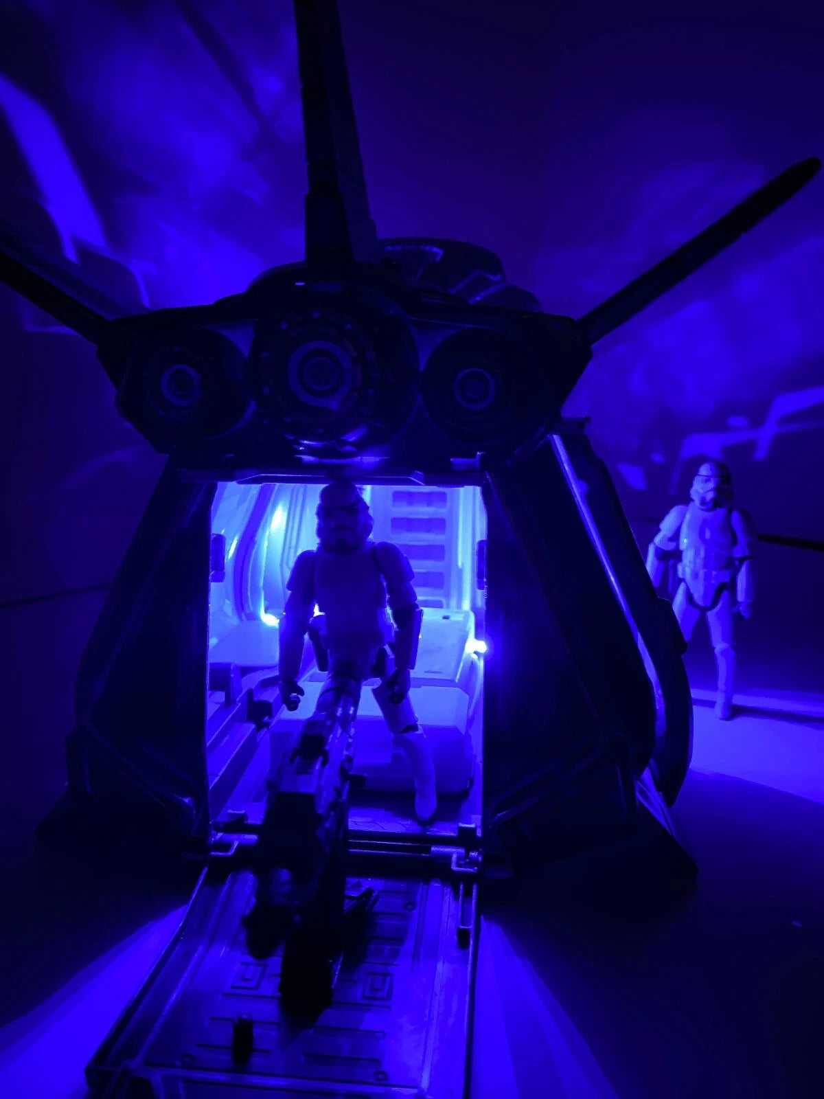 Star Wars Mandalorian QuickStryke Assault Ship Rogue One Vintage Custom - view 14