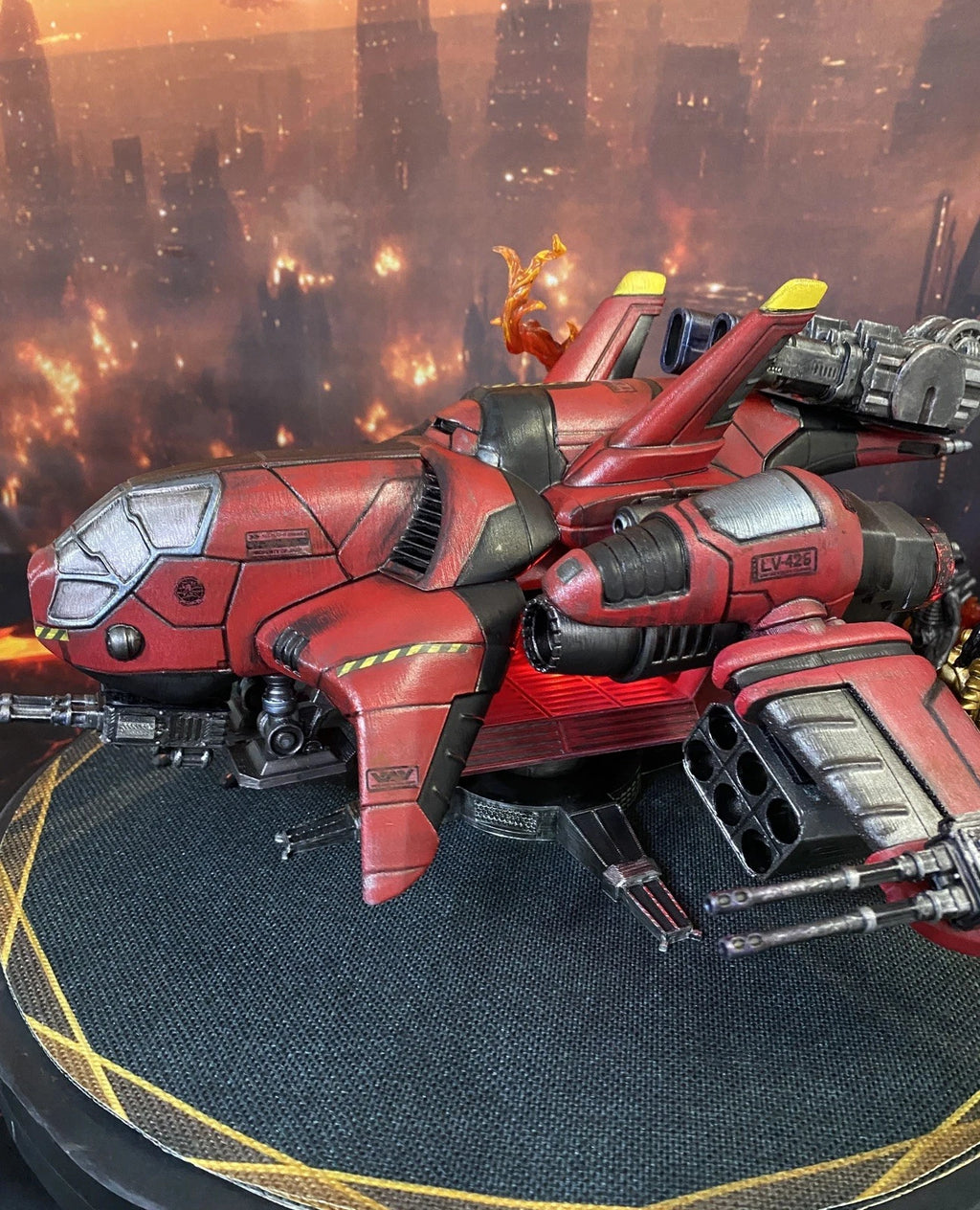 UMBRELLA BIO-HAZARD STRIKE VTOL “Scorchspear” | Resident Evil Custom Gunship