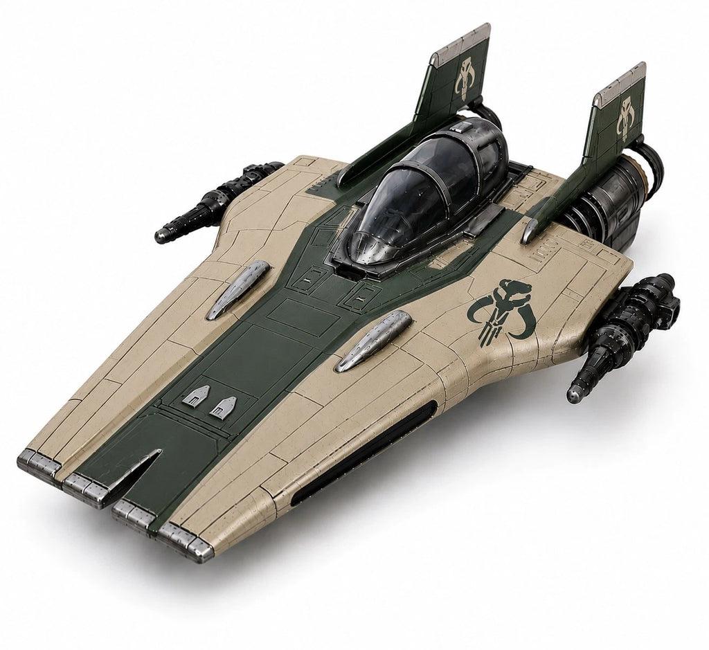 Mandalorian A-Wing Commission Star Wars Andor Vintage Sith Kenner Custom