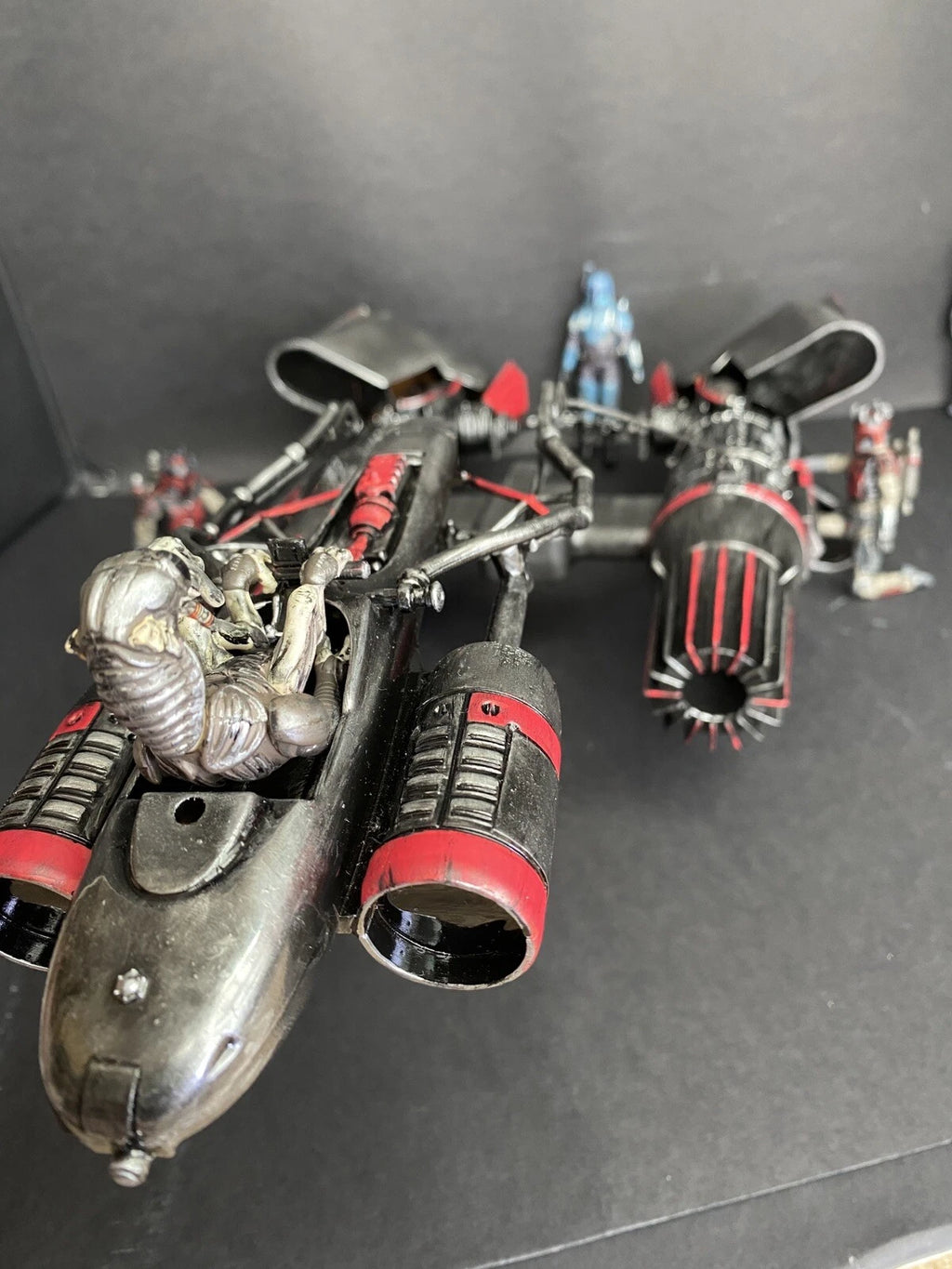 Star Wars Death Watch Pod Racer Original 1999 Kenner Vintage Black Series Empire - view 17